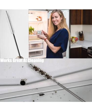 AUMUA 160cm Flexible Drain Brush Tube Cleaning Brush Long Pipe Cleaner Brush for Shower Sink Drain/Refrigerator Drain Hole/Dishwasher Air Gap/Straw/Home Kitchen 4 - Buy Online on GoSupps.com