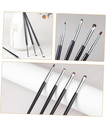 LALADEFIEE 4pcs Eye Shadow Brush Set Eyeshadow Brush Eye Liner Brush for Makeup Eye Brush for Eyeliner - Buy Online on GoSupps.com
