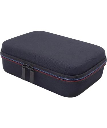 Frcolor Storage Bag for Hair Cutter & Razor Holder - 4-Piece EVA Travel Accessory for Men | Facial Care & Grooming - Lightweight Black 22.5x16cm - Buy Online on GoSupps.com