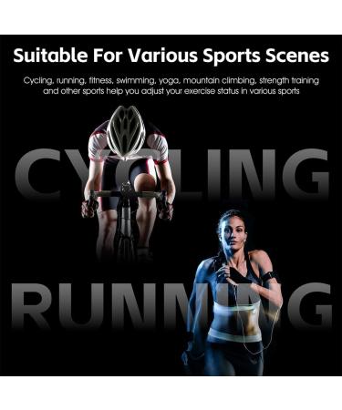 Juchrzey Heart Rate Sensor with Chest Strap - IP67 Waterproof Fitness Tracker for Running Cycling & Sports - Buy Online on GoSupps.com
