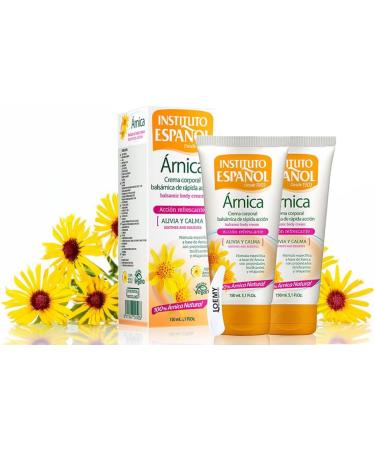 Instituto Espa ol Arnica cream maximum performance 2 x 150 ml fastacting arnica cream for bruises and swelling cream for bruises with mountain arnica extract natural vegan - Buy Online on GoSupps.com