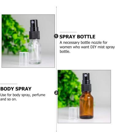 Solustre 20 Pack 18mm Spray Head Pump - Soap Shampoo & Body Wash Bottles - Black Replacement Dosier Pump - Buy Online on GoSupps.com