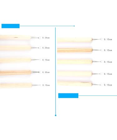 Jiamian 10-Piece Dotting Pen Set - Nail Art Tools for Marbleizing & Embossing | International Shipping Available - Buy Online on GoSupps.com