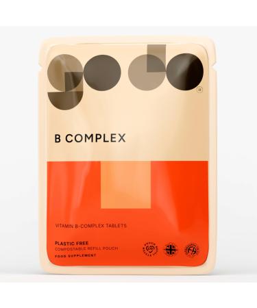 Fitness Health Vitamin B Complex Tablets - VIT B1 B2 B3 B5 B6 B12 - Super B-Complex Max Strength - for Vegetarians & Vegans with High Potency & Absorption - (120 Tablets) 120 Count (Pack of 1)