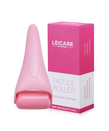 Pink Ice Roller for Face Eye - Skin Care Ice Face Roller Massager  Facial Massage Tools to Reduce Muscle Tension  Wrinkles  Puffiness A-pink