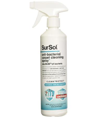 NRS Healthcare SurSol Antibacterial Carpet Cleaner Spray 500 ml White