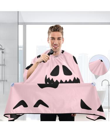 Kigai Happy Halloween Barber Cape - Waterproof Adjustable Hair Cutting Cape for Men & Women | Professional Salon Hairdressing Cape - Buy Online on GoSupps.com