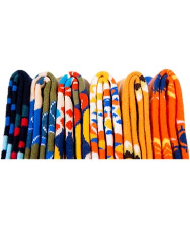 Jier Fun Colorful Cotton Socks - Men's & Unisex Sports Crew Socks | Multicolored Leisure & Business Socks for All Occasions - Buy Online on GoSupps.com