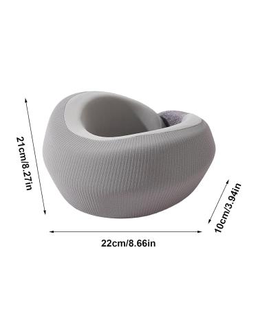 Soft Cervical Collar Soft Foam Wraps Keep Vertebrae Stable Keep Vertebrae Stable Comfort Neck Support Soft Neck Support Relieves Pressure in Spine Neck Support Brace for Home Gray - Buy Online on GoSupps.com