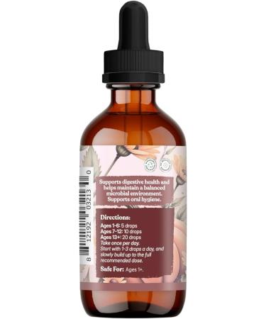 Earthley Wellness Gut Health Oil Natural Digestive & Immune Support Anti-Inflammatory Support Herbal Blend with Cloves & Calendula (2oz) - Buy Online on GoSupps.com