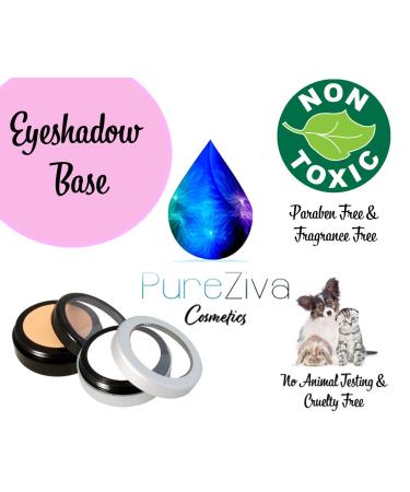 Pure Ziva Matte Oil Absorbing Eyeshadow Primer in Nude Beige - Paraben-Free, Cruelty-Free - Made in the USA - Buy Online on GoSupps.com