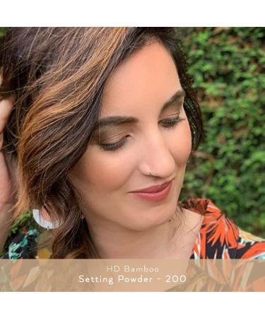 Emani Vegan 200 Bamboo HD Setting Powder - Natural & Cruelty-Free - Buy Online on GoSupps.com