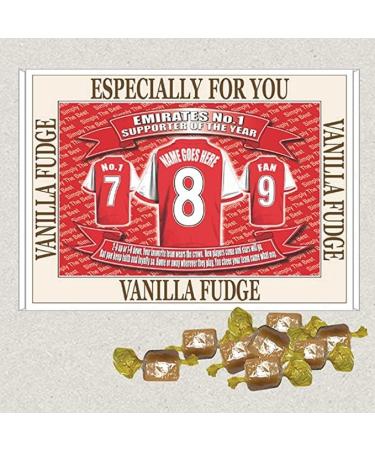 Gooners Football Shirt Personalised Gift Boxed Sweets - Buy Online on GoSupps.com