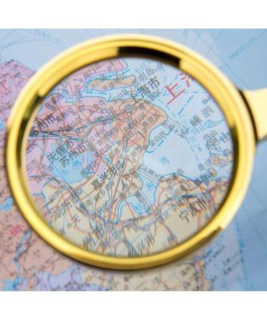 Magnifying Glasses for Hobbies Reading Magnifier Portable Hand-held Magnifying Glass 10X high-Definition Magnifying Glass Students Aged 90/80/70/60/50 mm Lens Magnifier map Reading Newspaper MICR - Buy Online on GoSupps.com