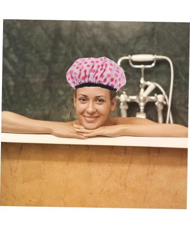 Hemoton Satin Lined Turbans for Women - 2pcs Elastic Shower & Bath Caps | Hair Drying Turban & Decorative Headwrap - 27X27CM - Buy Online on GoSupps.com