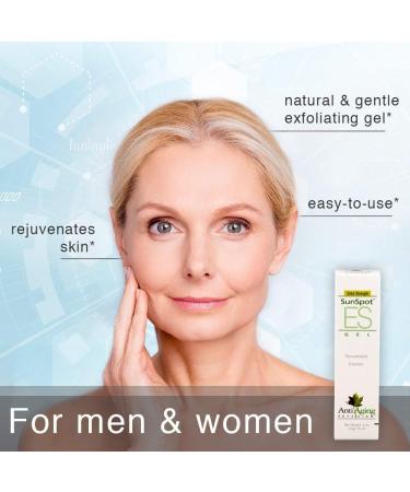 Lane Labs SunSpot ES Exfoliating Gel with Aloe Vera & Tea Tree Oil (0.5 oz) - Buy Online on GoSupps.com