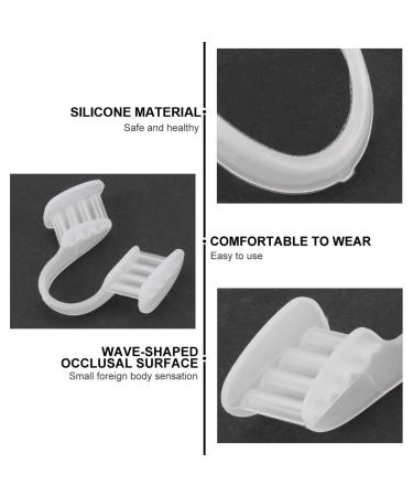 EXCEART 2PCS Professional Silicone Dental Night Guard for Teeth Grinding | Anti-Grinding & Comfortable Sleep Guard - Buy Online on GoSupps.com