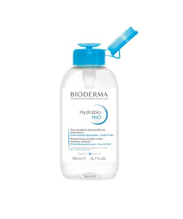 Bioderma Hydrabio H2O Moisturizing Make-Up Removing Micelle Solution 16.7 fl oz (500 ml)