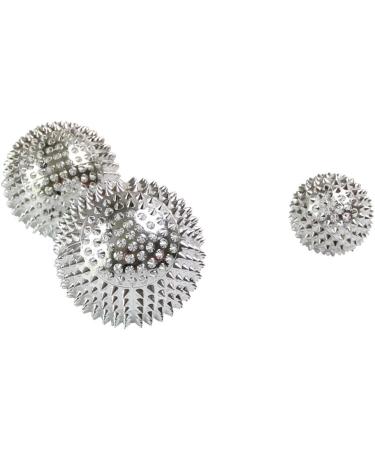 Dolity 3-Piece Magnet Massage Ball Set - Acupressure Hedgehog Balls for Foot Vaults & Stress Relief - Trigger Point Therapy for Relaxation - Buy Online on GoSupps.com