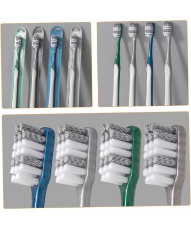 Buy Hapinary 8ct Toothbrush Set - Reduce Tooth Spots Travel-Friendly Durable Plastic Manual Household Cleaning - Buy Online on GoSupps.com