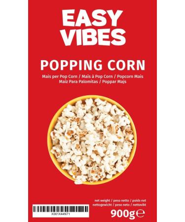Popping Corn Kernels (900g) | Popcorn Seeds X-Large Bag 900g | Stovetop & Popcorn Maker Friendly - Buy Online on GoSupps.com