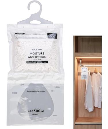 Anulely Moisture Absorber - Air Freshener & Dehumidifier Bag for Cabinet Wardrobe Bathroom Kitchen & More - 1 Upgraded Bag - Buy Online on GoSupps.com