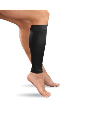 Graduated Support Calf Stocking LARGE 16.5-20 Black