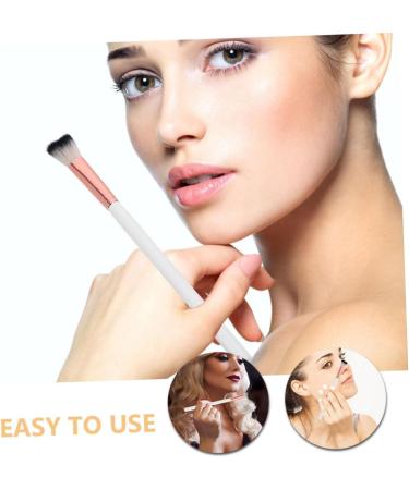 Baluue white makeup tool portable nose brush Makeup Brush makeup brush for women 18.50X1.00X1.00CM White - Buy Online on GoSupps.com