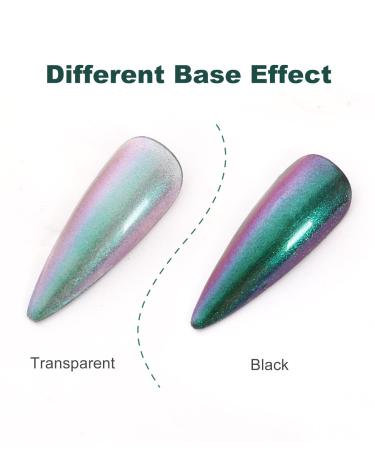 Major Dijit Chameleon Holographic Glitter Nail Polish - Quick Dry Fantasy Color Varnish - Buy Online on GoSupps.com