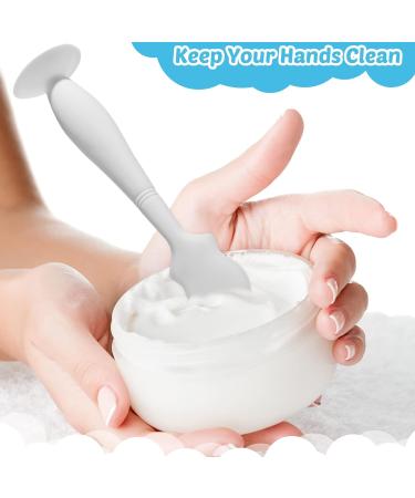3 Pack Baby Diaper Cream Spatula Applicator Set - Soft Silicone Butt Paste Brush for Newborns (Blue Gray White) - Buy Online on GoSupps.com