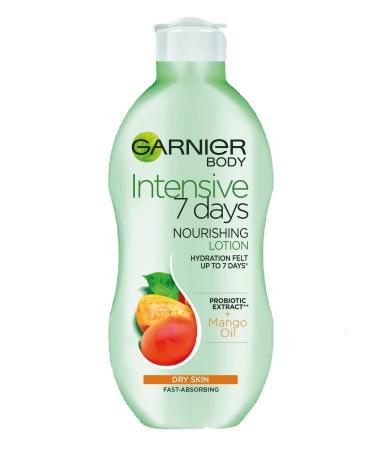 Garnier Body Intensive 7 Days Nourishing Body Lotion Mango 400 Ml Pack Of 1 400 ml (Pack of 1) - Buy Online on GoSupps.com
