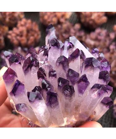 Natural Crystal Rough Stone Crafts Hot - Day Crystal Cluster Made of Amethyst Processing Crystal Cluster - Buy Online on GoSupps.com