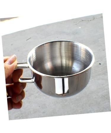 Mikinona Stainless Steel Shaving Bowl - Sazi Cup for Men | Premium Shaving Accessories - Buy Online on GoSupps.com