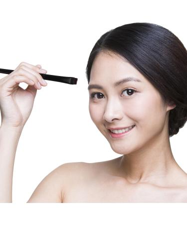 FOYTOKI 3pcs Eyeliner Brush Eyebrow Brush Makeup Brush Ultra Thin Eyeliner Brush Artificial Fiber Black - Buy Online on GoSupps.com
