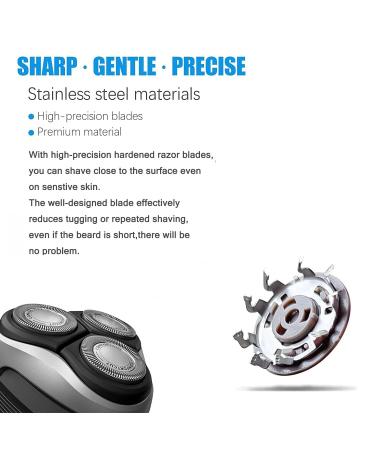 SH30 Replacement Heads for Philips Norelco 3000 - Upgrade Blades Set for Series 3000 2000 1000 3500 | 7 Piece Electric Shaving Head Blades - Buy Online on GoSupps.com