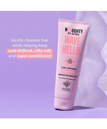 Noughty Wave Hello Curl Defining Shampoo 8.4 fl oz - Enhance & Define Curls - Buy Online on GoSupps.com