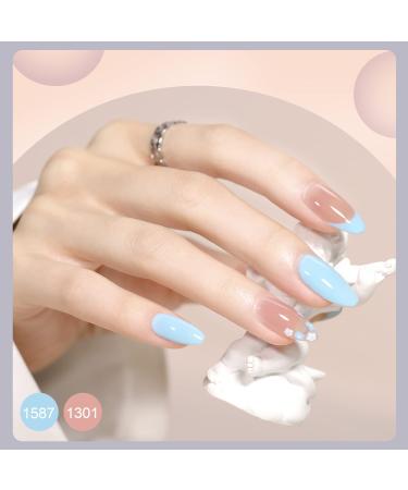 GAOY 42 Pcs Gel Nail Polish Kit - Pink White Red Nude Colors - Glossy & Matte Top Coat - Base Coat - DIY Nail Art Set - Four Seasons Series - Buy Online on GoSupps.com
