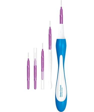 Piksters Interdental Brushes Size 1 Purple Handle - 10 Count Pack | Dental Cleaning Tool - Buy Online on GoSupps.com