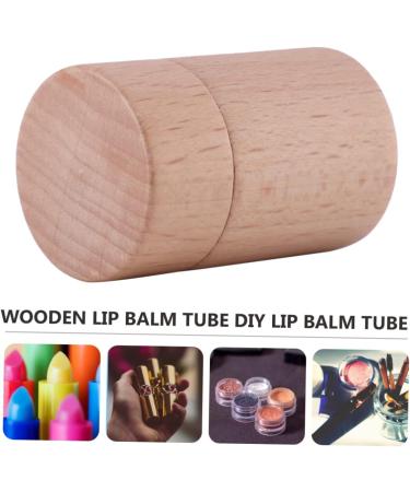 Mikinona 1pc Lipstick Tube Jars Tubes Portable Cosmetic Lip Natural Lip Balm Refillable Lip Balm Tube Container Mini Natural Lip Stain Natural Lip Gloss Refilling Light the Light Plastic - Buy Online on GoSupps.com