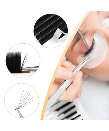 Quewel Self-Fan L Curl Volume Eyelashes - 0.05 Strength Mix 8-15mm | Easy Lash Extensions for Flawless Looks - Buy Online on GoSupps.com
