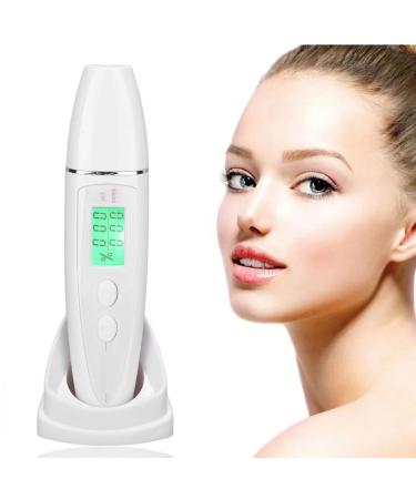 Skin Hydration Tester Facial Skin Tester Portable Smart Display Digital Skin Detection Pen Facial Skin Tester Pen Face Care Tool for Girl Women