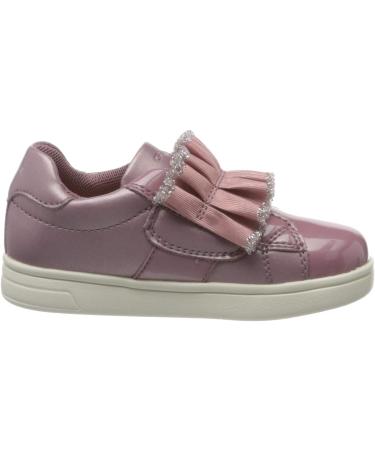Geox Baby Girls B Djrock Low-Top Sneakers - Pink - Size 9 UK Child (Dk Pink C8006) - Buy Online on GoSupps.com