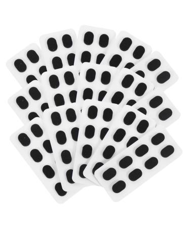 Gleavi 120 pairs glasses nose pad optical glasses glasses frame pad glass glasses spare parts glasses accessories schnapps glasses glasses nose mat slide -resistant nose pads sponge nasal clip