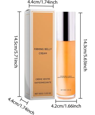  JINGLING JINGLING Firming Stomach Cream - 100g - Slimming Cream for Belly Fat - For Body Fat Massage on the Stomach Arms and Buttocks - For Men and - Buy Online on GoSupps.com