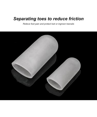 Buy Toes Protector - 10 Pairs Silicone Toe Cushions for Pain Relief | Friction-Reducing Guards for Men & Women - Buy Online on GoSupps.com