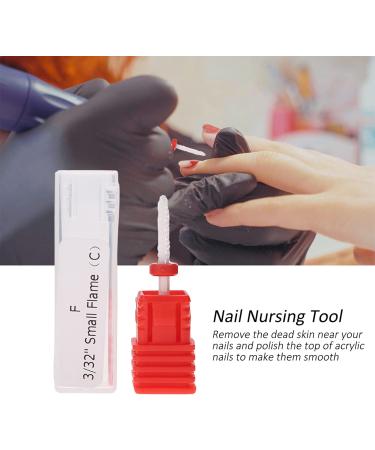 Ceramic Nail Drill Bits - Professional Safety Cuticle Drill Bits for Gel Nails - Manicure Pedicure Nail Care - Fire Arrow F - Buy Online on GoSupps.com