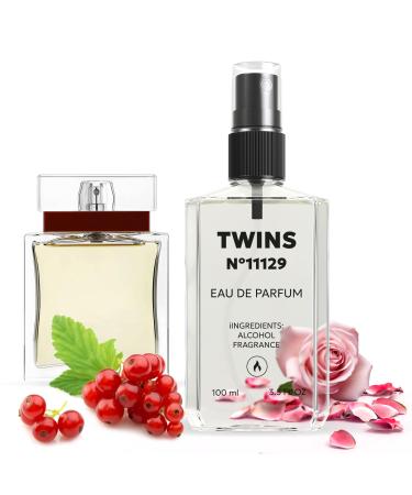 TWINS Impression of Essential | Perfume for Women Eau de Parfum | No.11129 | 3.4 Fl Oz / 100 ml Angel Schlesser Essential for Women Impression
