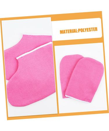 Beavorty Moufles de Paraffine pour Mains et Pieds Spa Taille Unique Isol s Hydratants Soin Beaut P dicure Professionnel Chaussettes Coton - Buy Online on GoSupps.com
