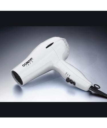 Conair 1875 Watt Mid-Size Styler Hair Dryer - White | Powerful and Compact Hair Dryer - Buy Online on GoSupps.com