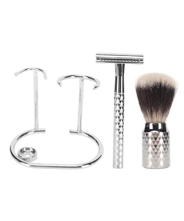 Jauarta Manual Beard Trimmer Holder Set | Professional Alloy & Nylon Brush for Grooming - Ships Internationally - Buy Online on GoSupps.com